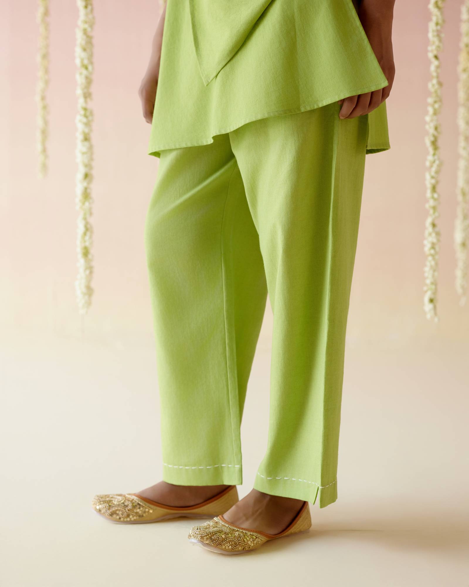 Clover Green Solid Co-ord Set