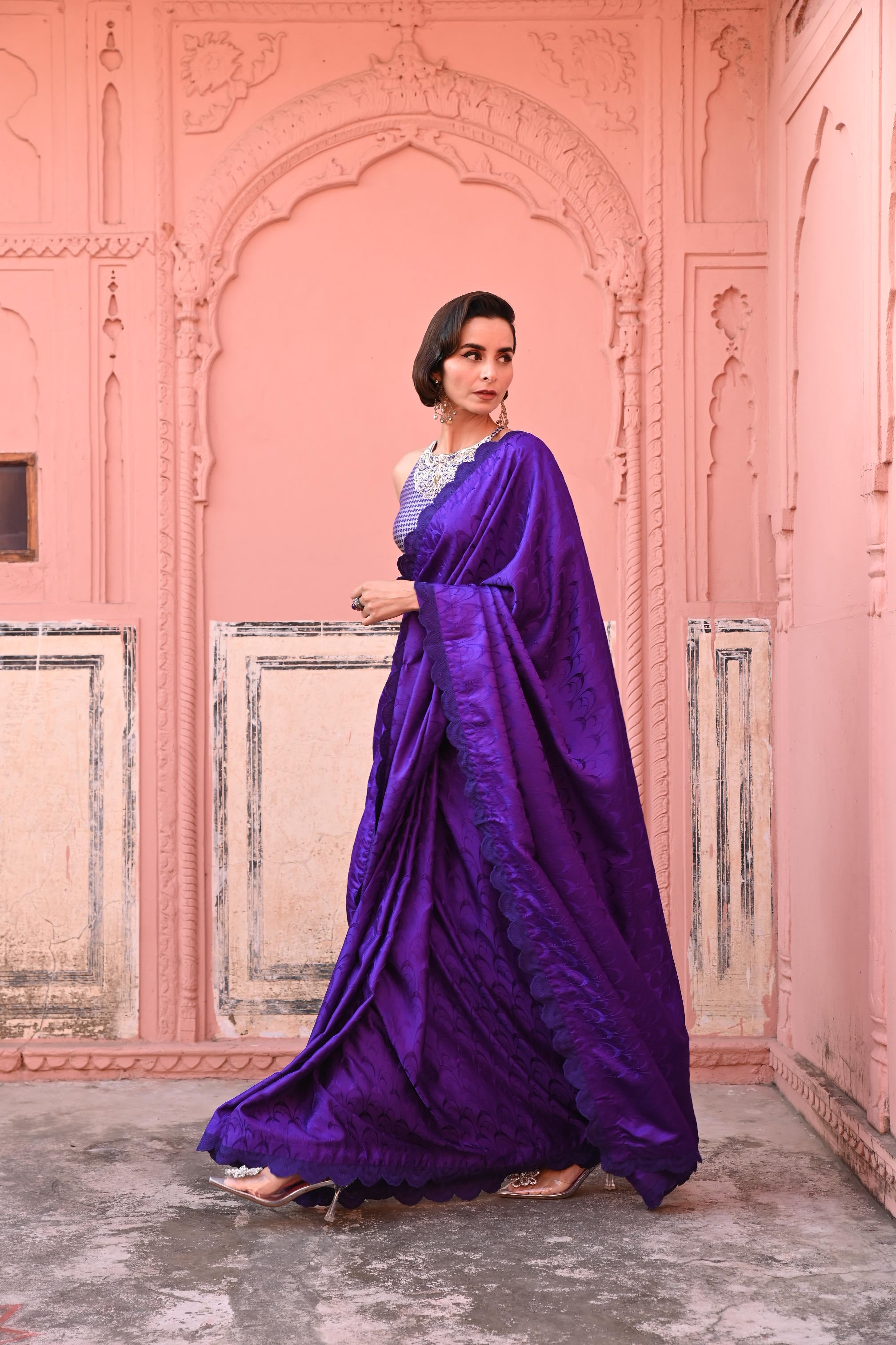 O Haseena Tanchoi Handloom Saree