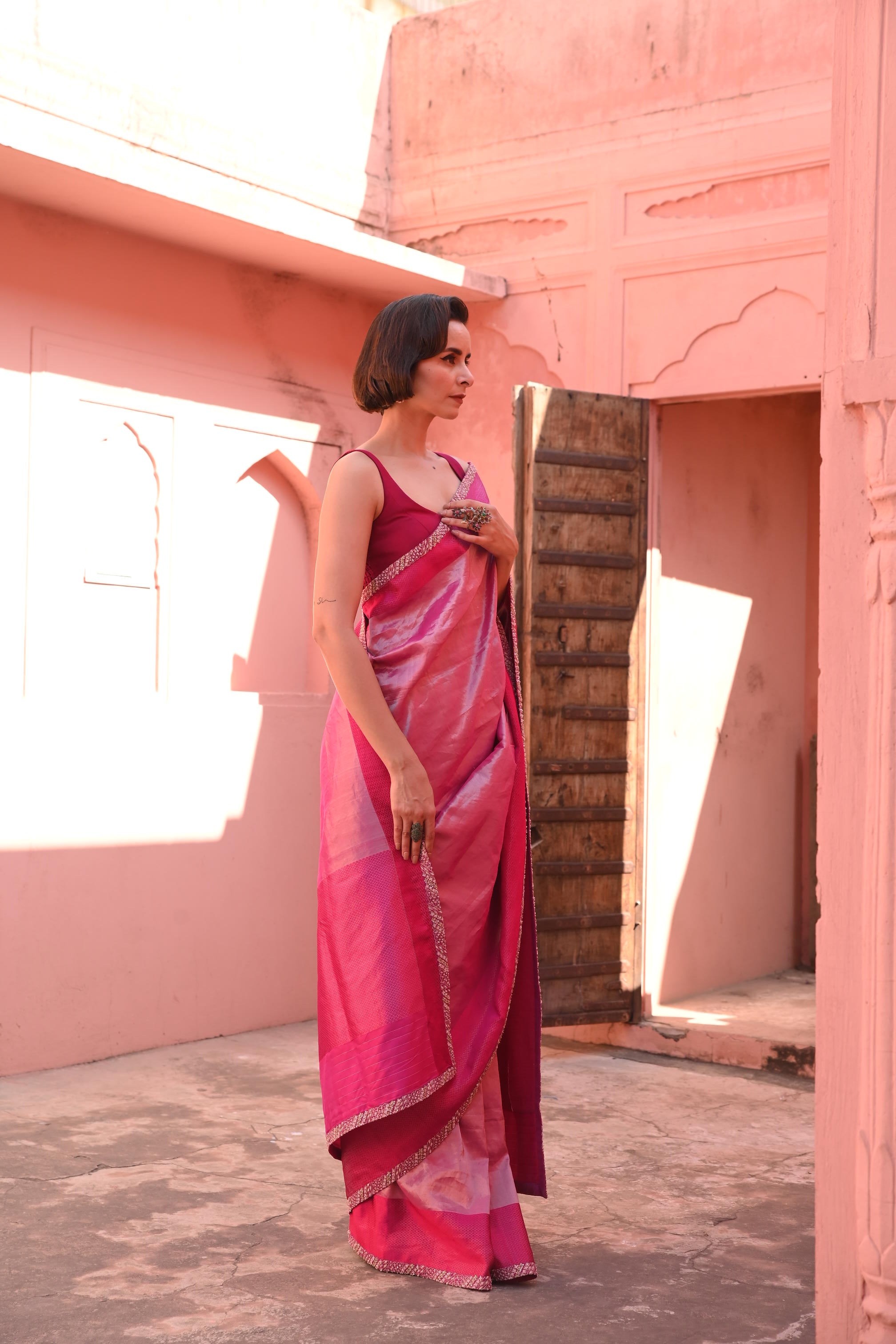 Hawa Hawai Tissue Handloom Sari