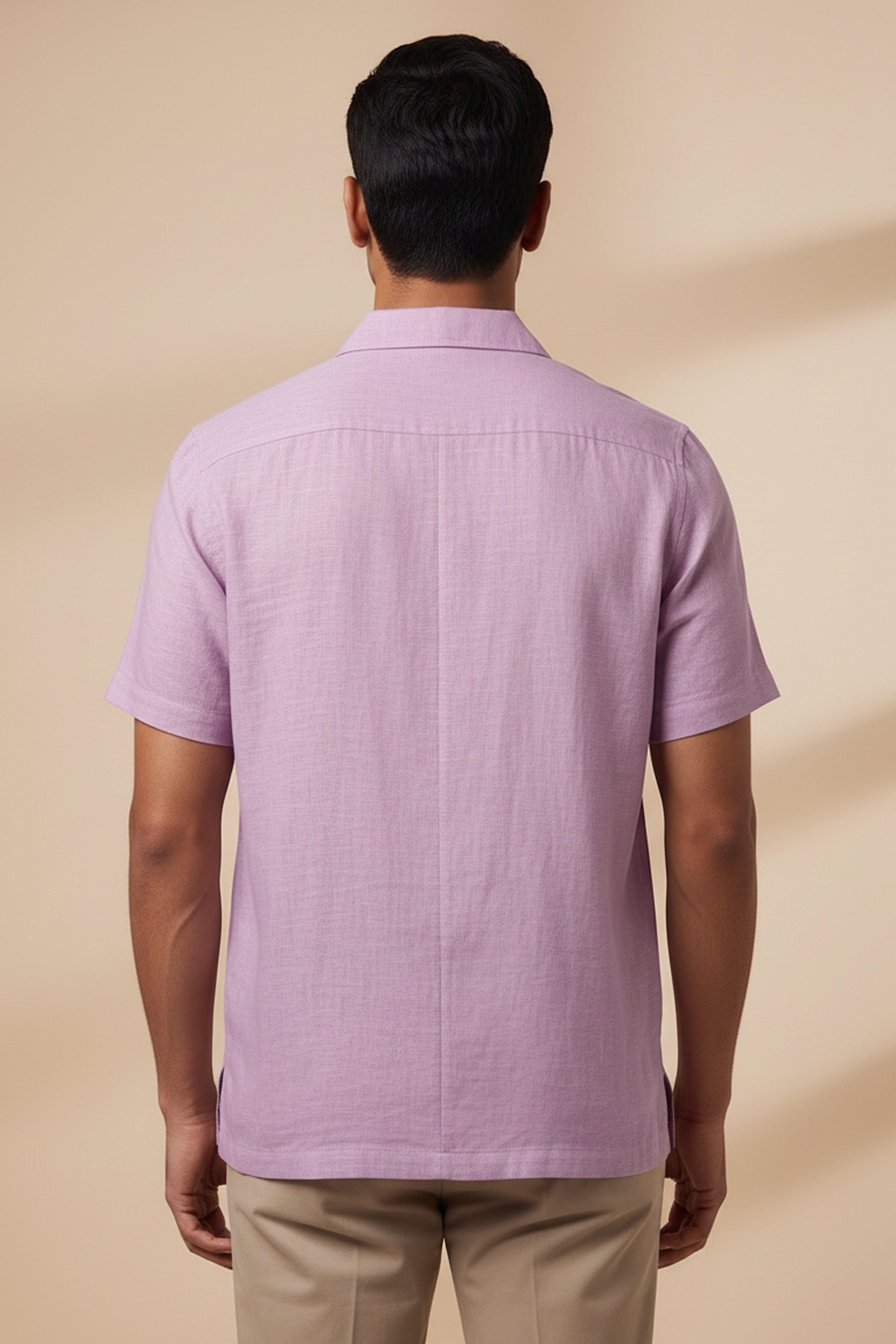 Lilac Drift — Lilac Linen Shirt