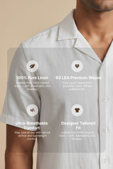 Terra — White Linen Shirt