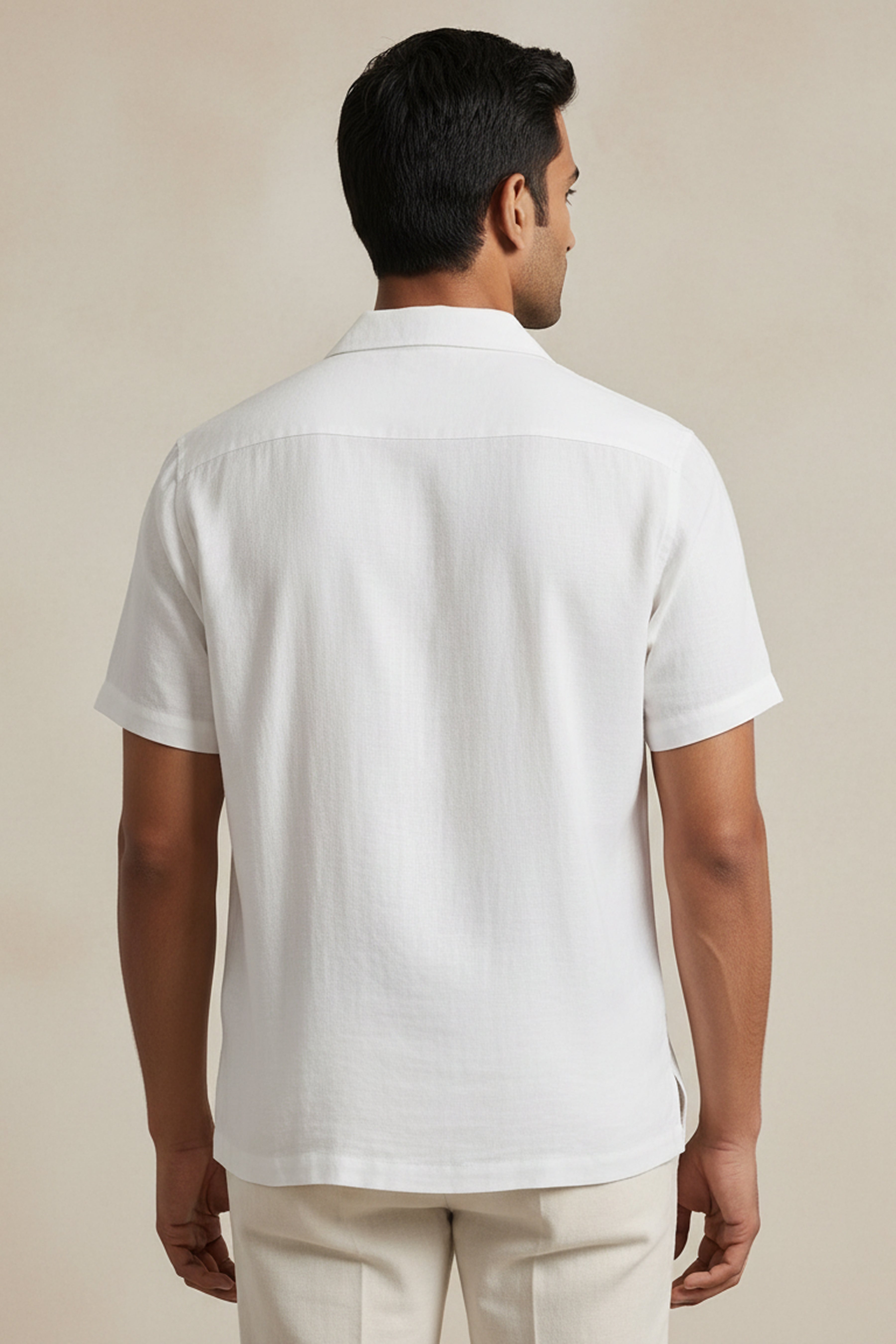 Terra — White Linen Shirt