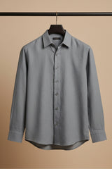 Driftline — Grey Cotton Shirt