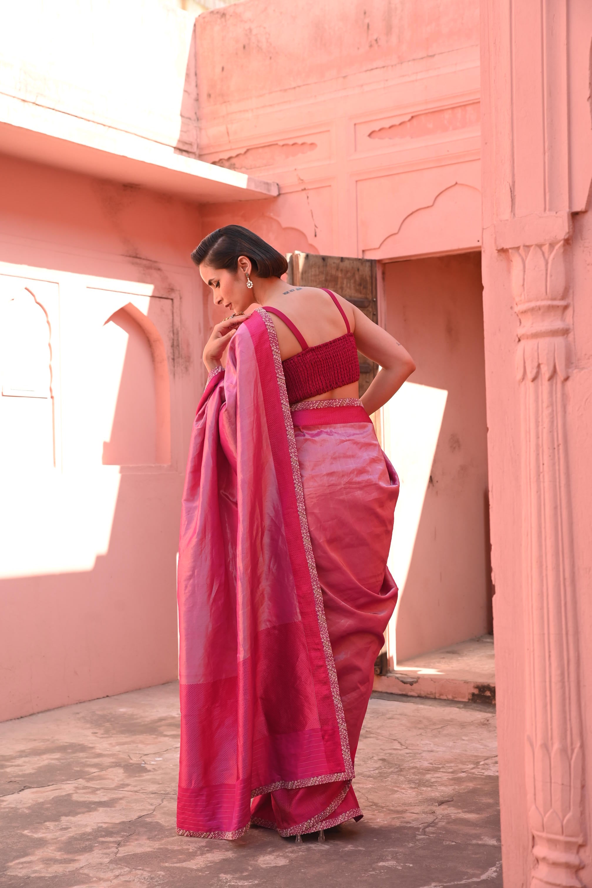 Hawa Hawai Tissue Handloom Sari