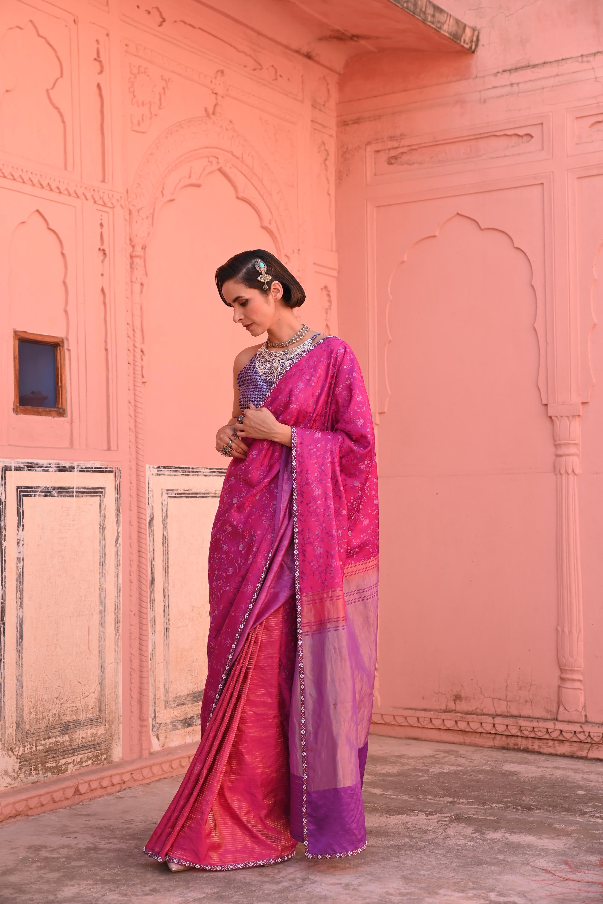 Jameela Tanchoi Handloom Sari