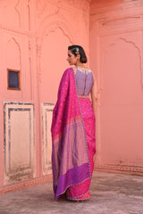 Jameela Tanchoi Handloom Sari
