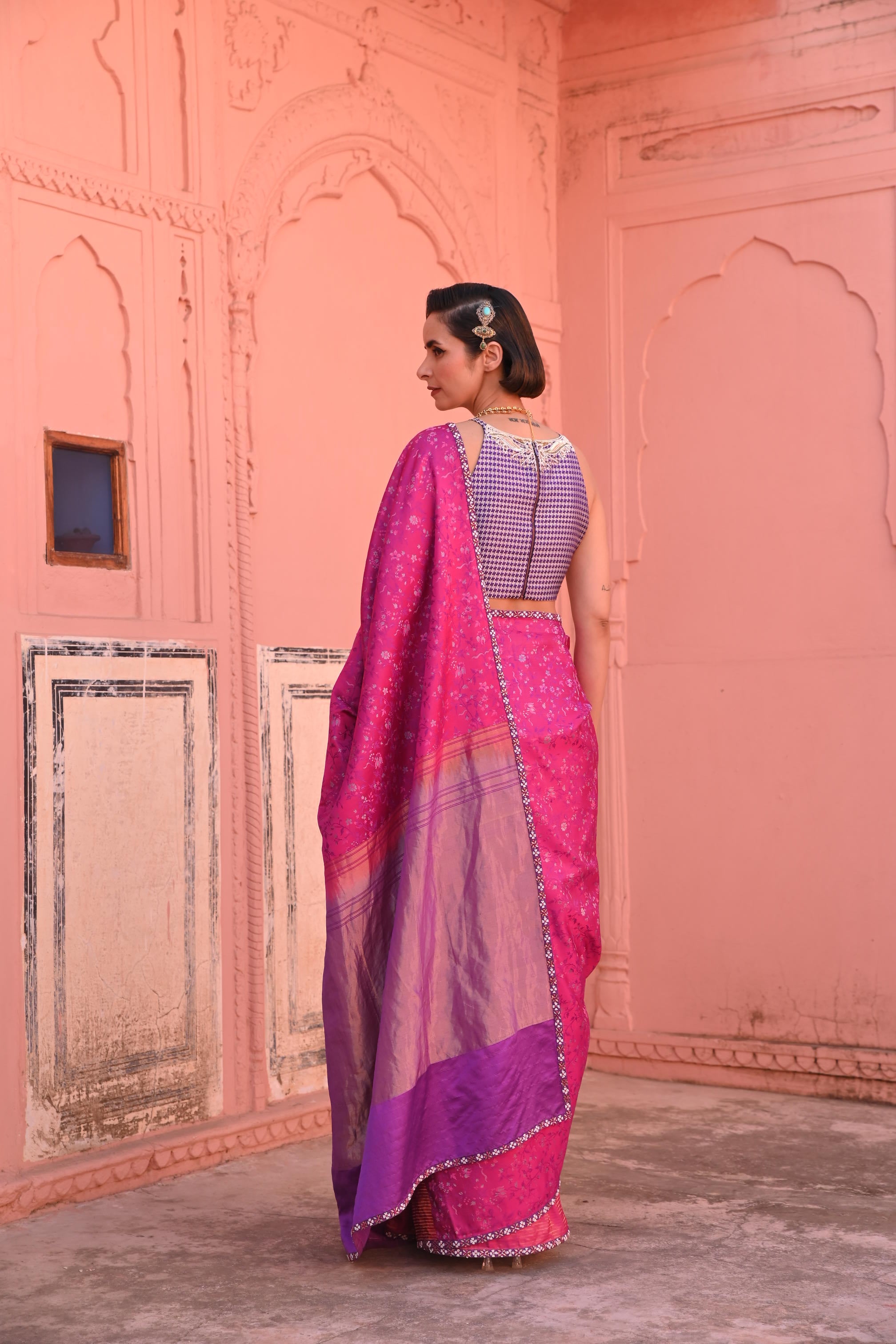 Jameela Tanchoi Handloom Sari