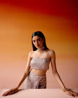 OVERLAP SKIRT SET
