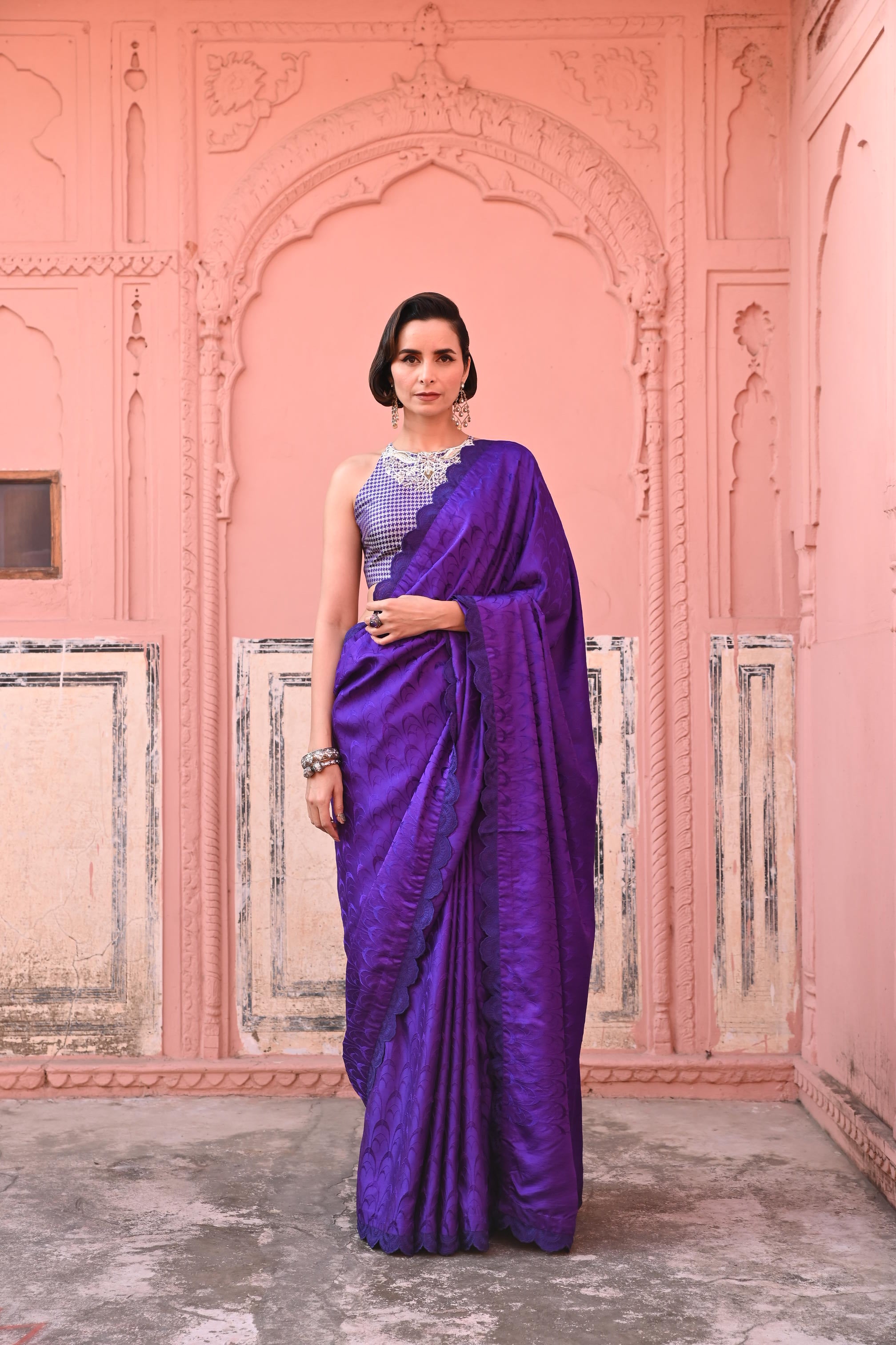 O Haseena Tanchoi Handloom Saree
