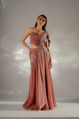 Moon veil Drape Saree
