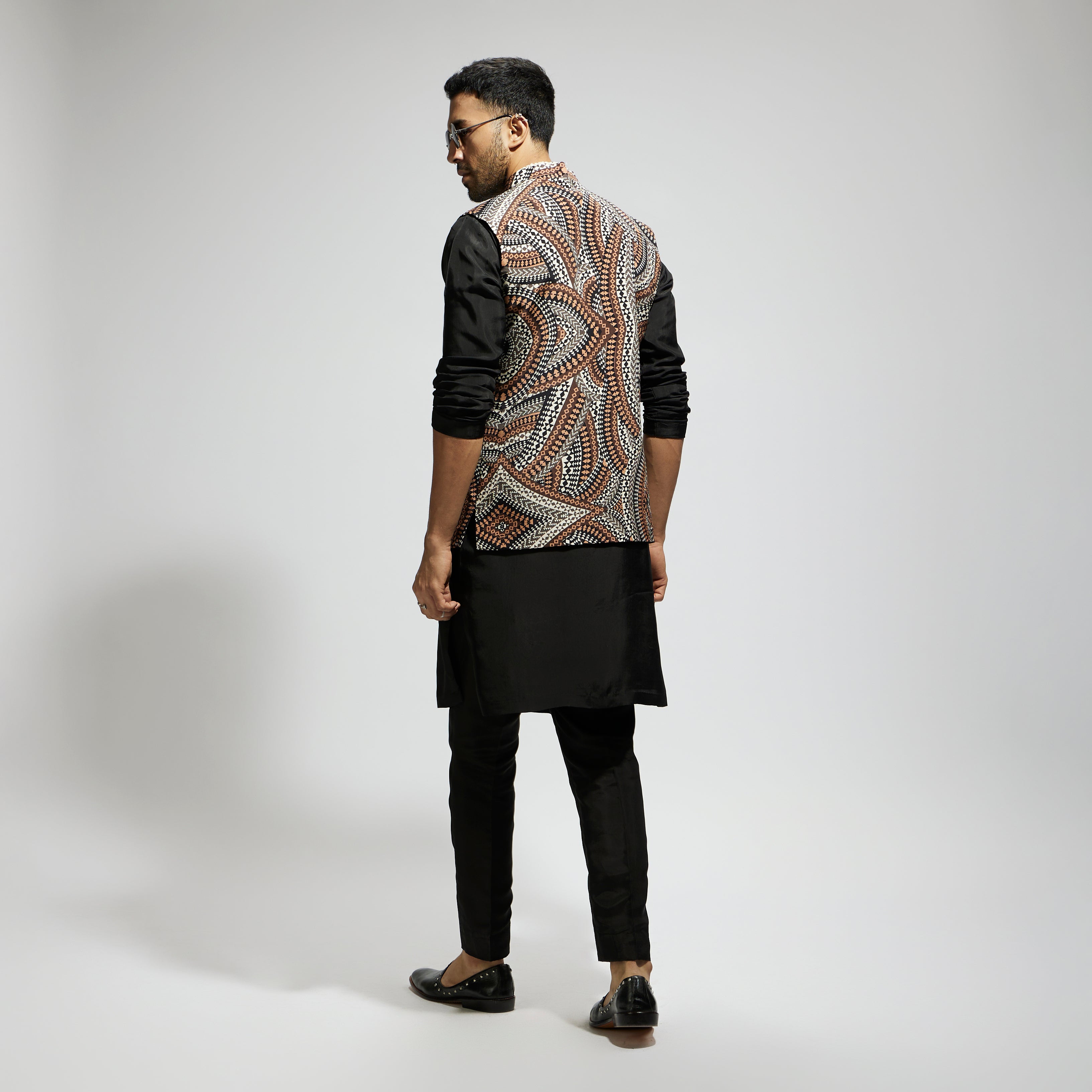 ZENTANGLE PRINTED BUNDI