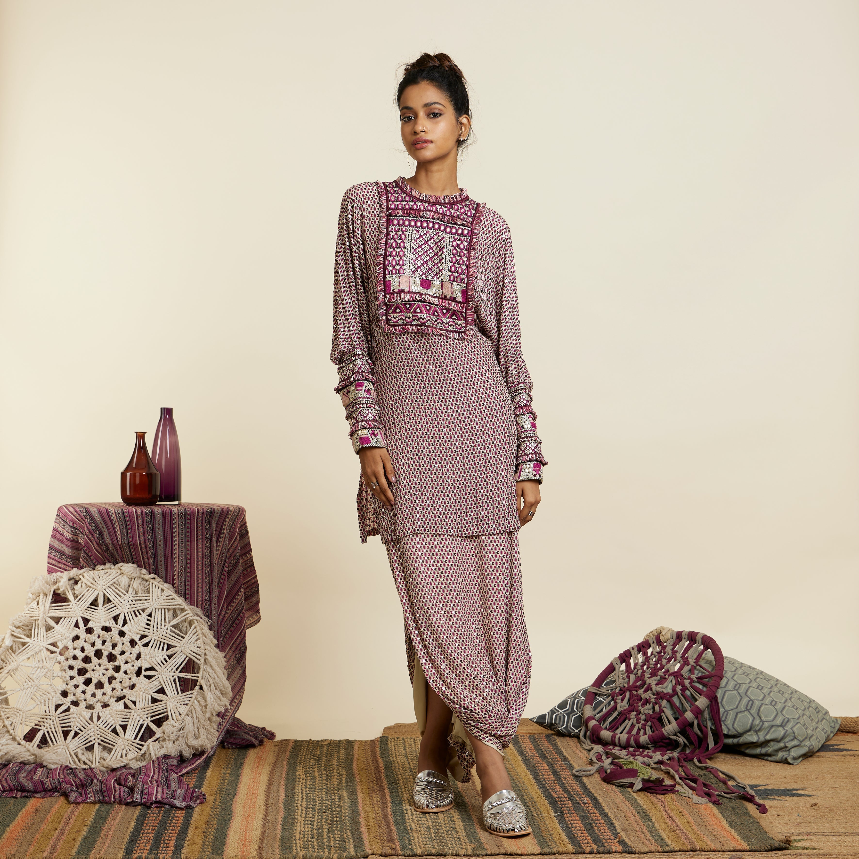 MERLOT KURTA SET