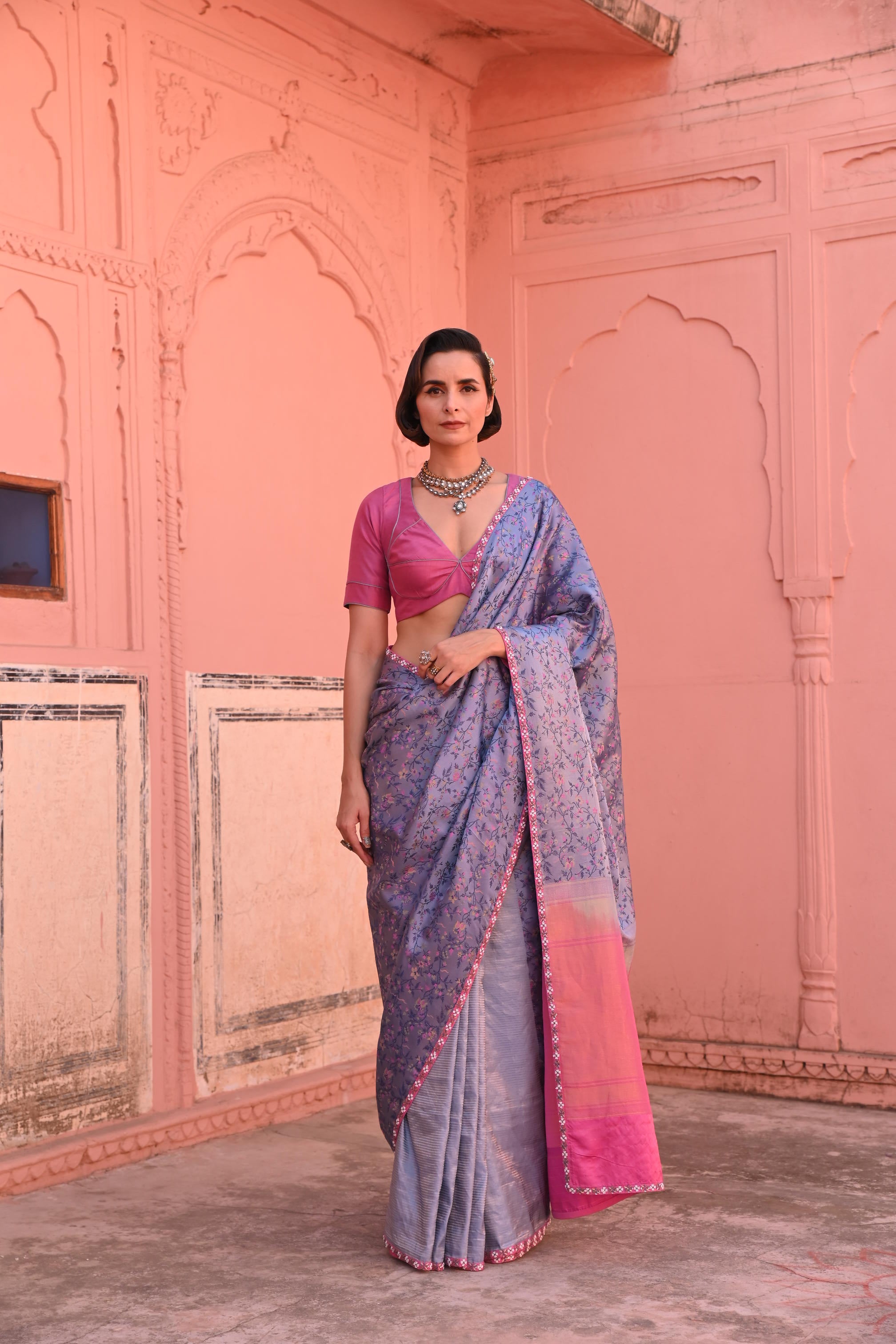 Rasiya Tanchoi Handloom Sari