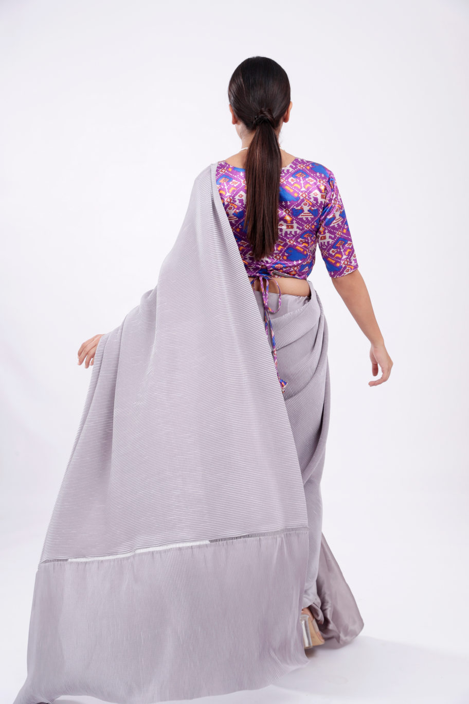 fusion saree