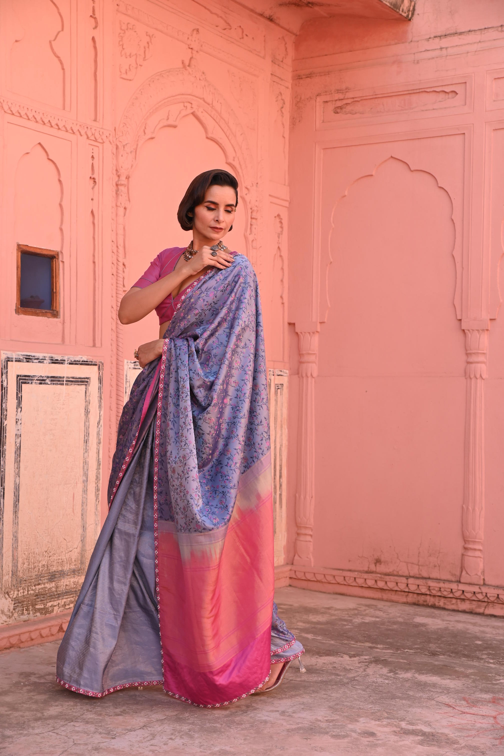 Rasiya Tanchoi Handloom Sari
