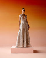 MIRRORWORK LONG SLEEVELESS JACKET