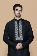 Black Kurta Set