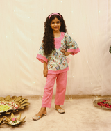 Butterfly Printed Suit Set