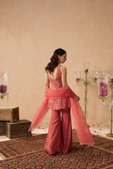 Coral Meadow Tunic Set