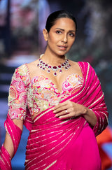 Tarani Pre-draped saree set