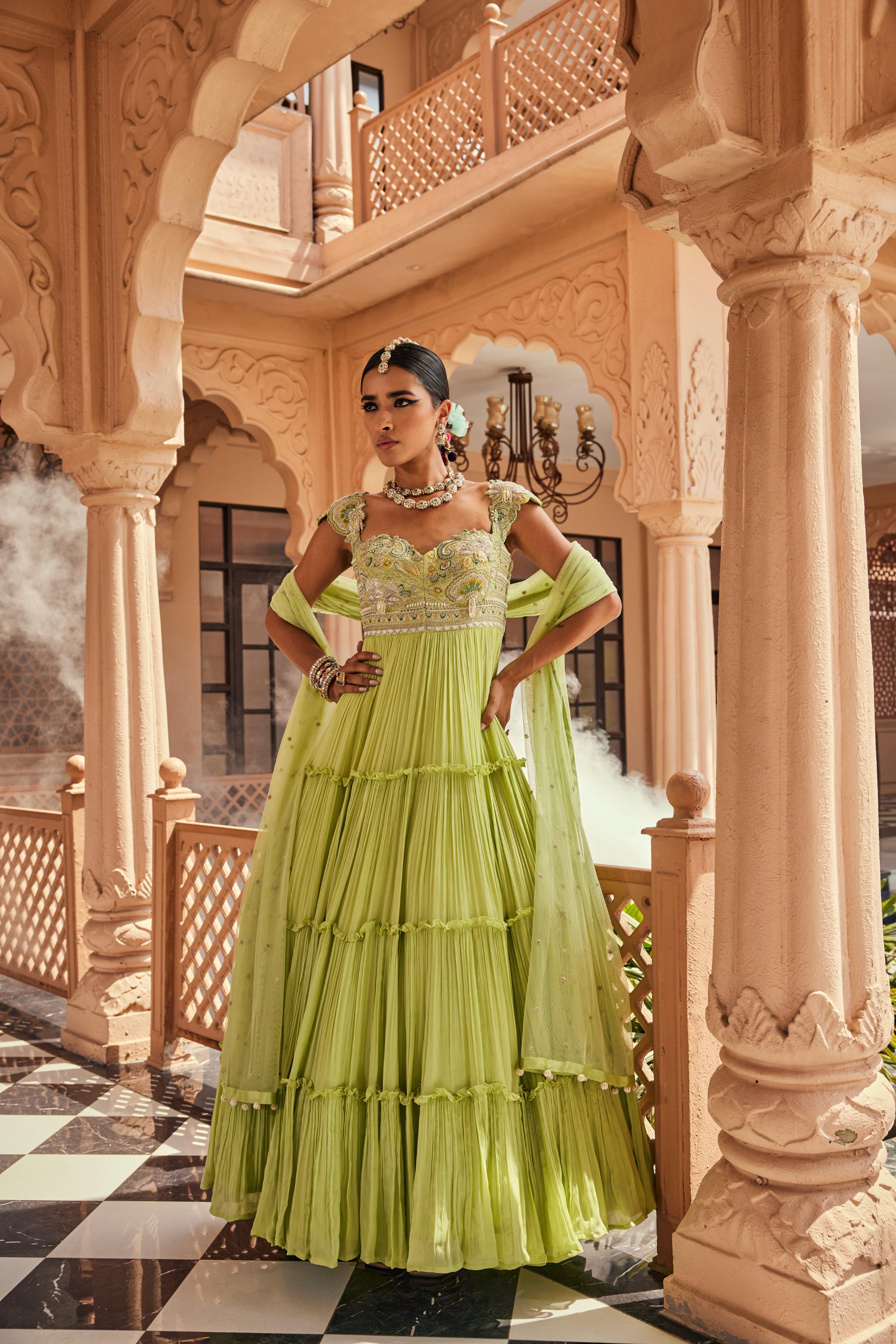 Sharini Anarkali set