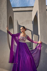 Tithira Anarkali set