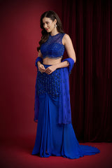 INDRA DRAPE LEHENGA