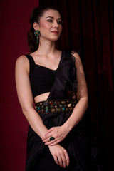 RAATRINI FRILL SAREE