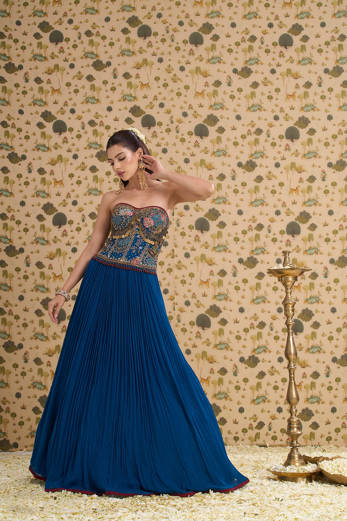 SAANJH CORSET LEHENGA 03