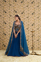 SAANJH CORSET LEHENGA 03