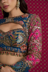 NEELAMBARI LEHENGA 02
