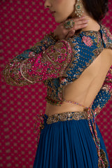 NEELAMBARI LEHENGA 02