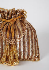 Antique sequins Handembroidered Potli