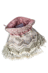 Peri Pearl Tassel Handembroidered Potli
