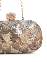 Ombre Capsule Handembroidered Clutch