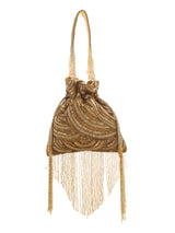 Glittering Tassels Handembroidered Potli