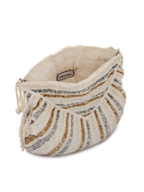Ice Metal sequins Handembroidered Potli