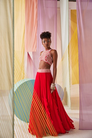 Anaisa lehenga set
