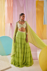 Meera lehenga set