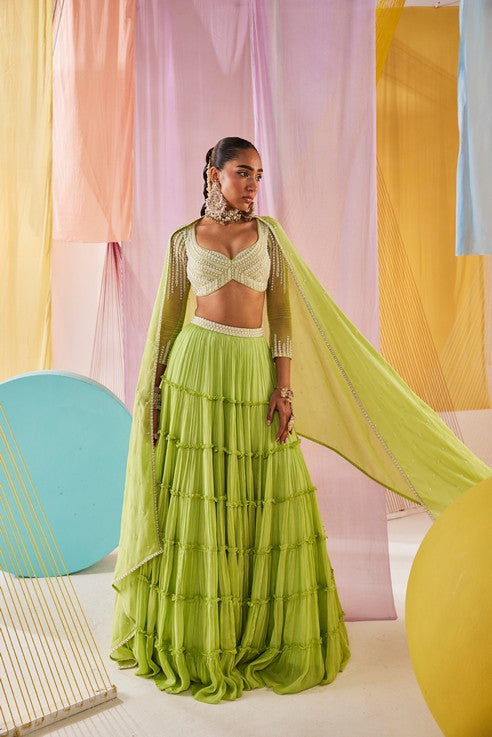 Meera lehenga set