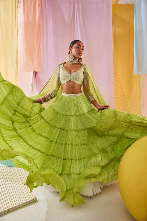 Meera lehenga set