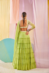 Meera lehenga set