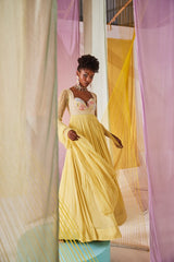 Iris anarkali set