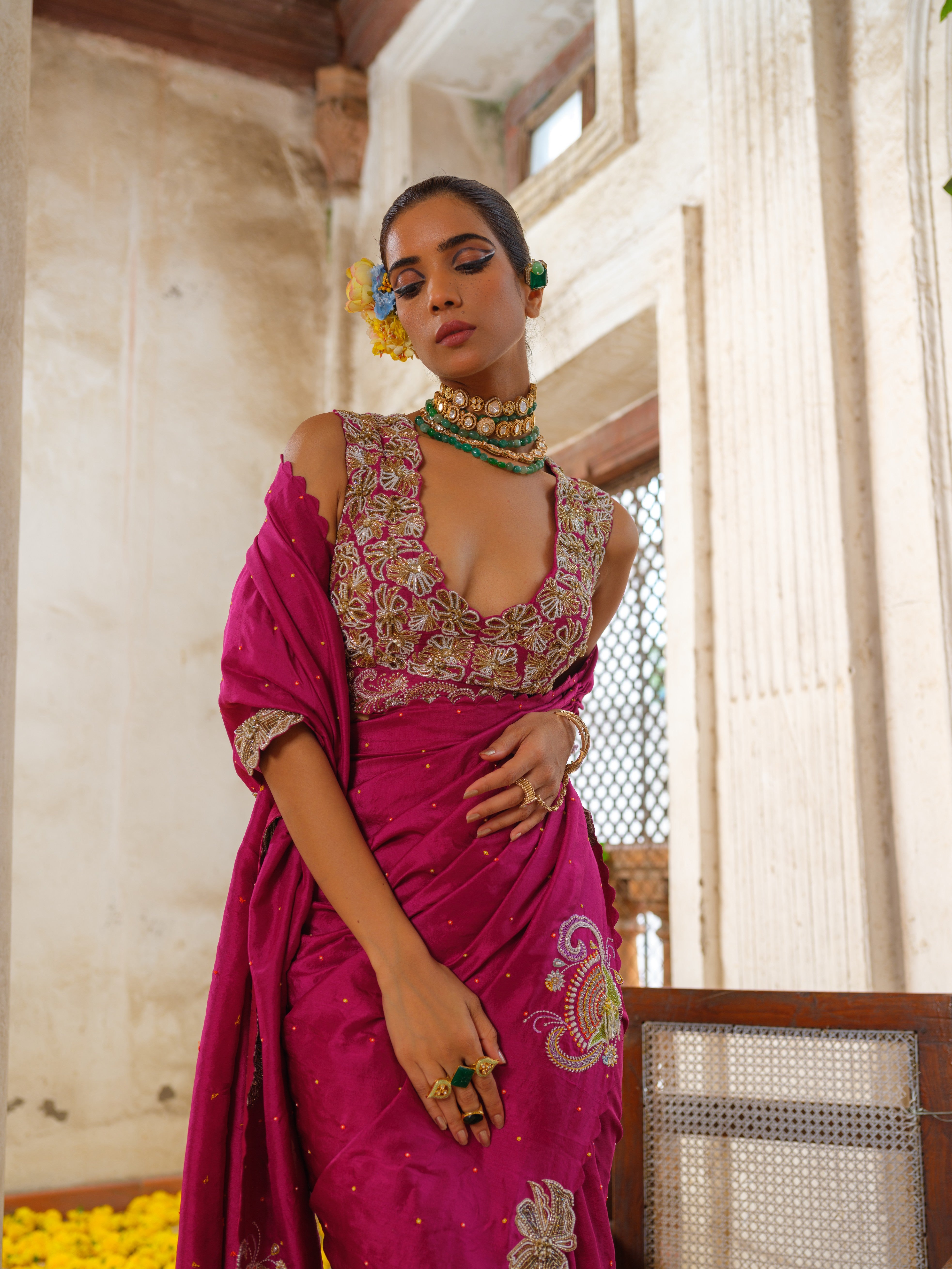 Moksha saree set