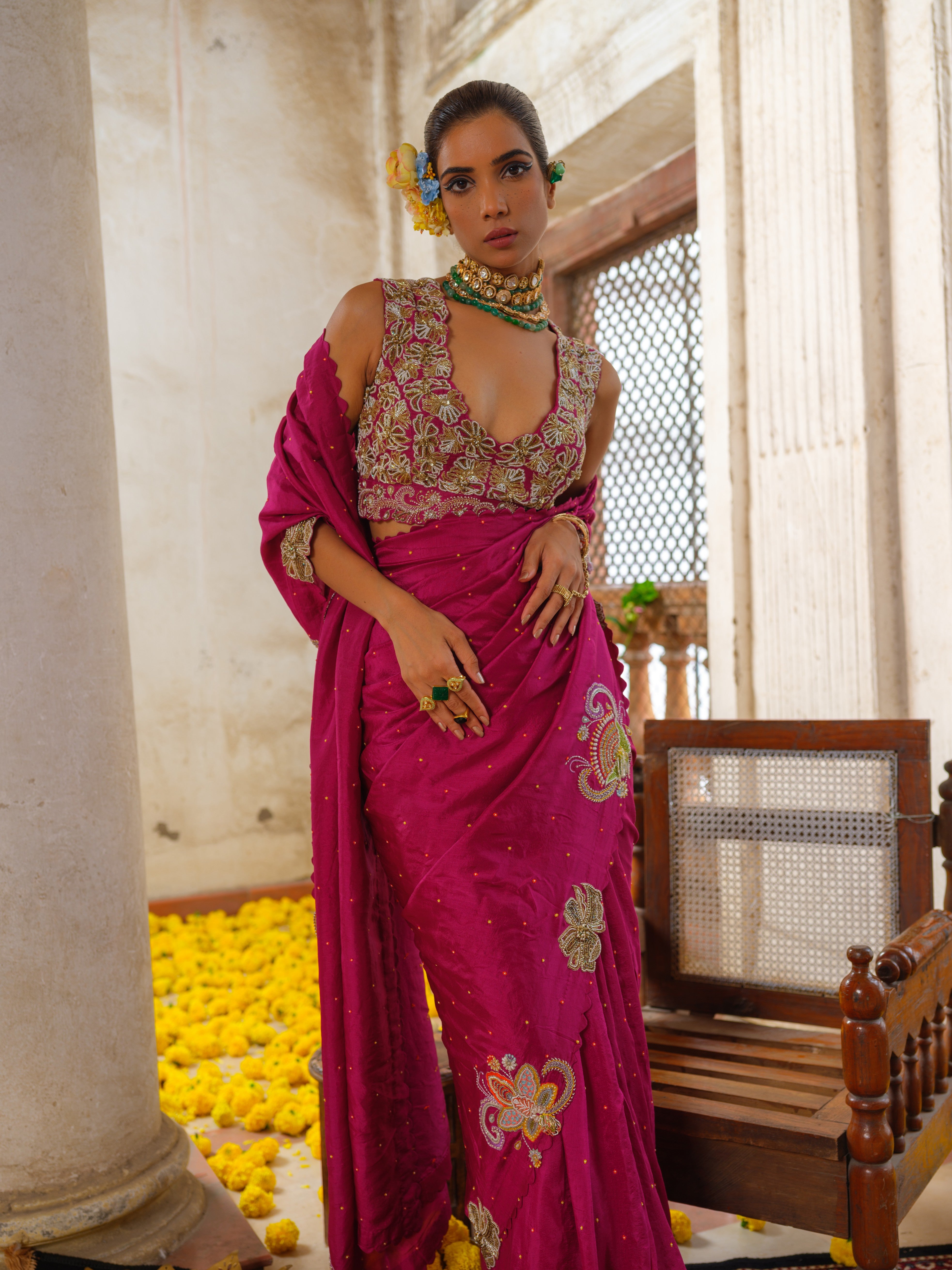 Moksha saree set