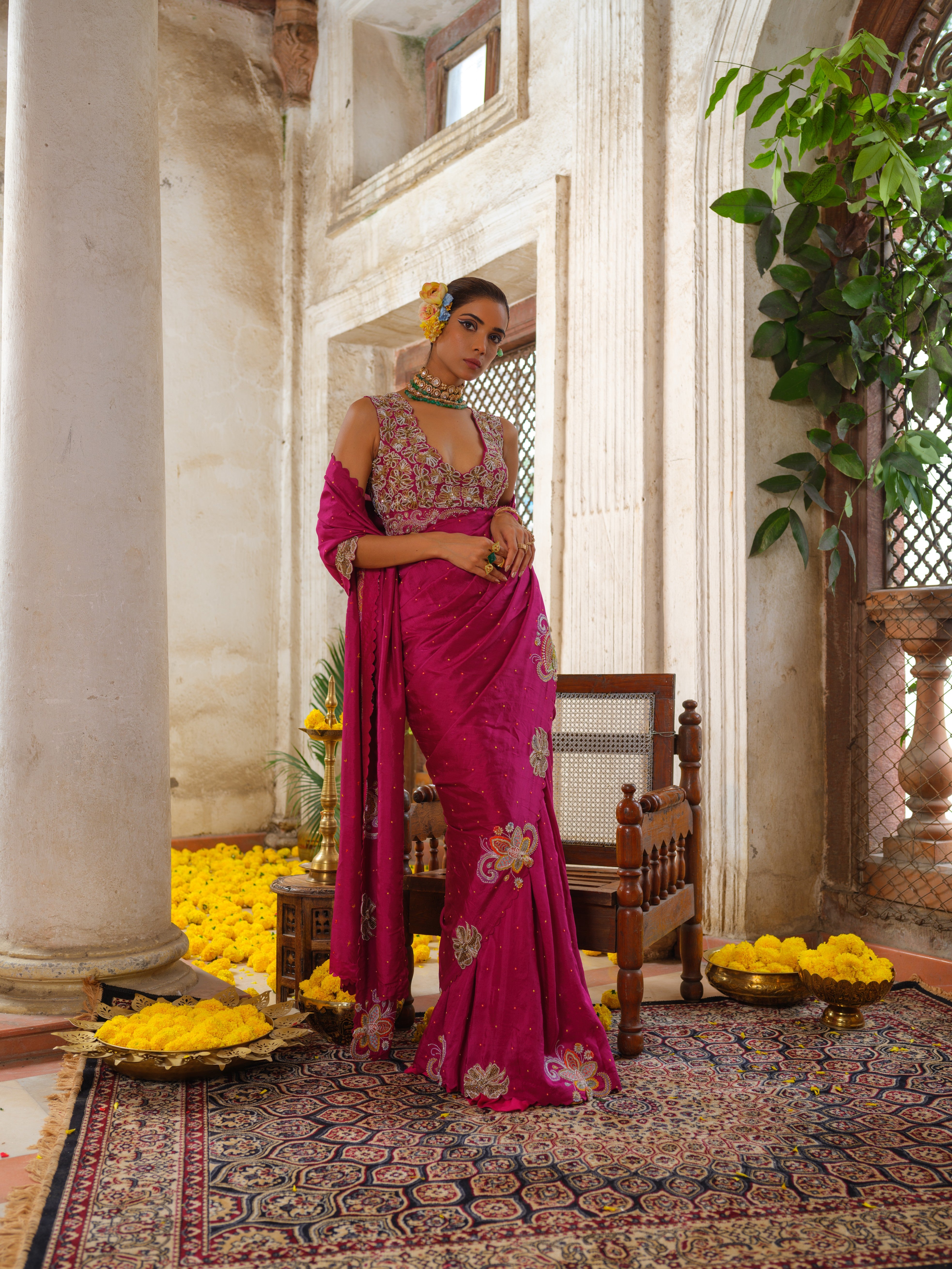 Moksha saree set