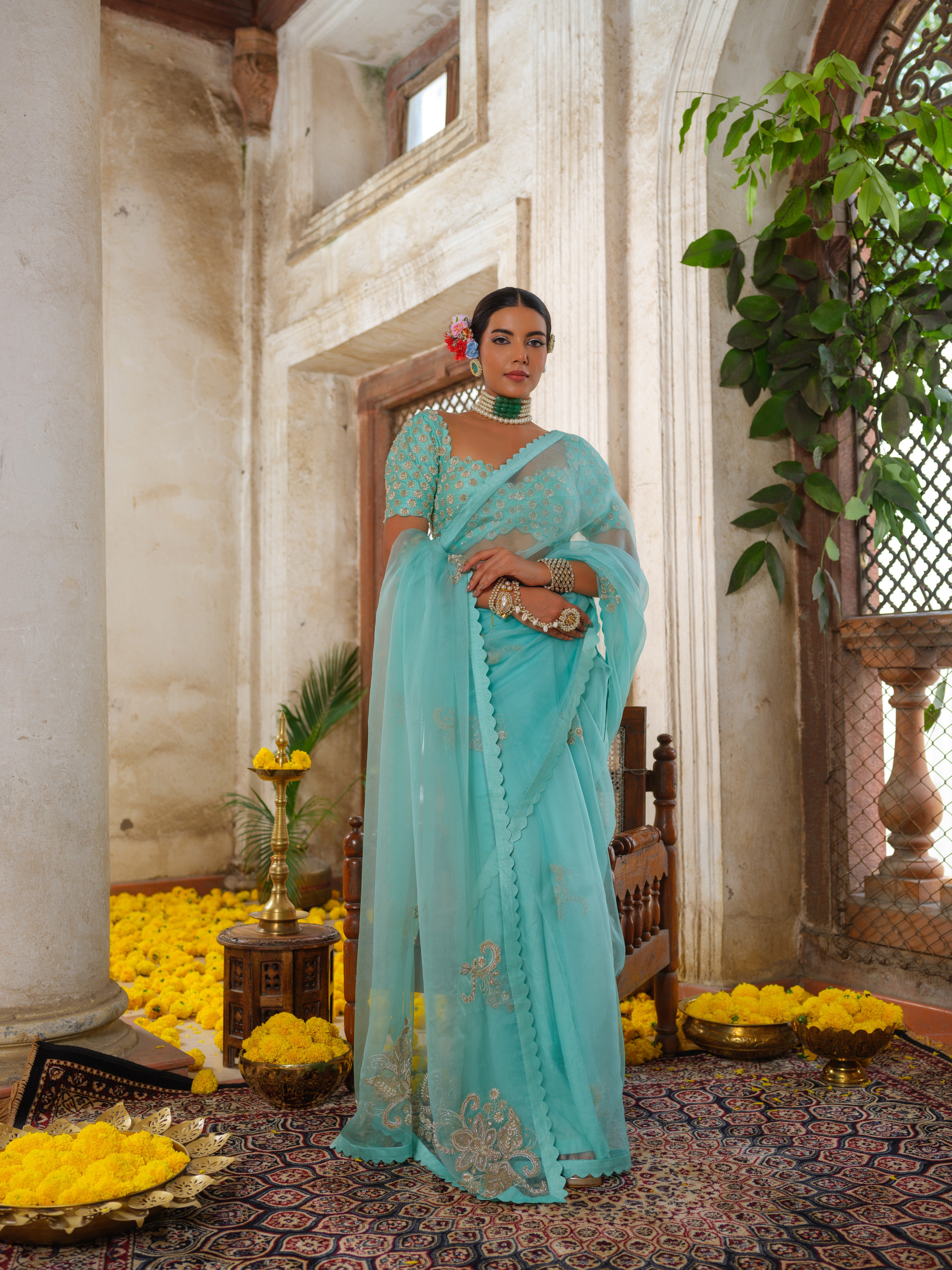 Athiya saree set