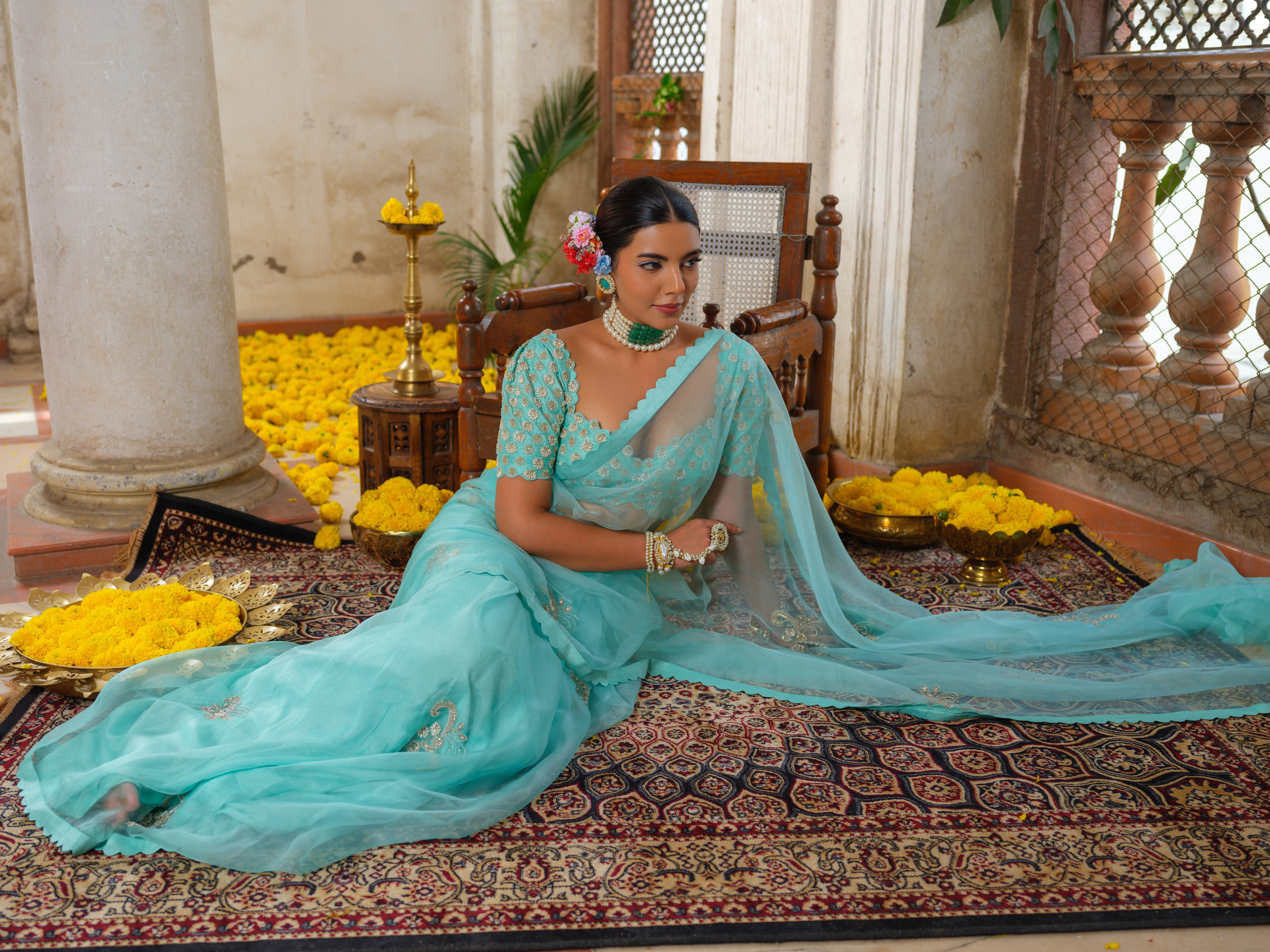 Athiya saree set