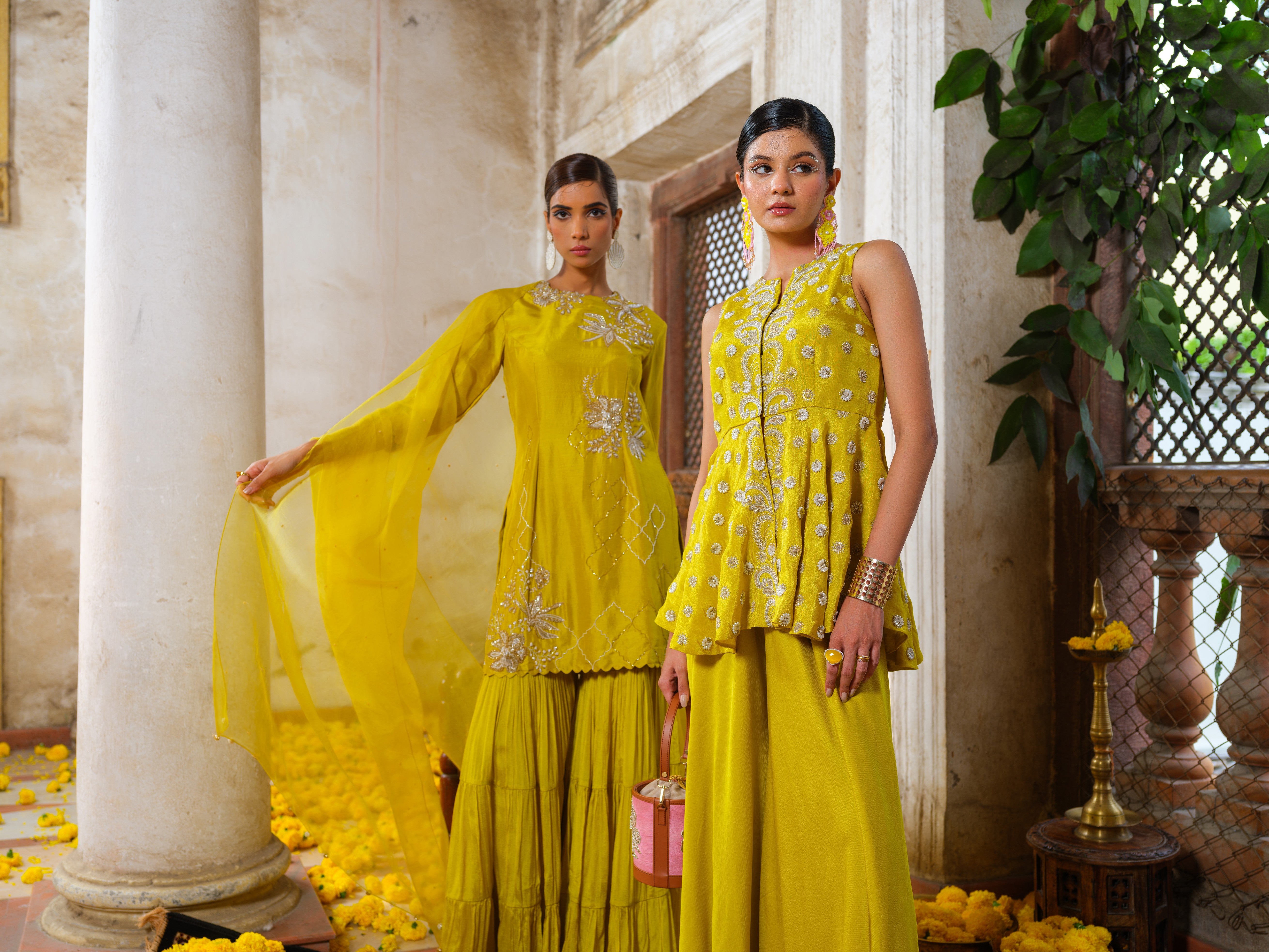 Chandini kurtha set