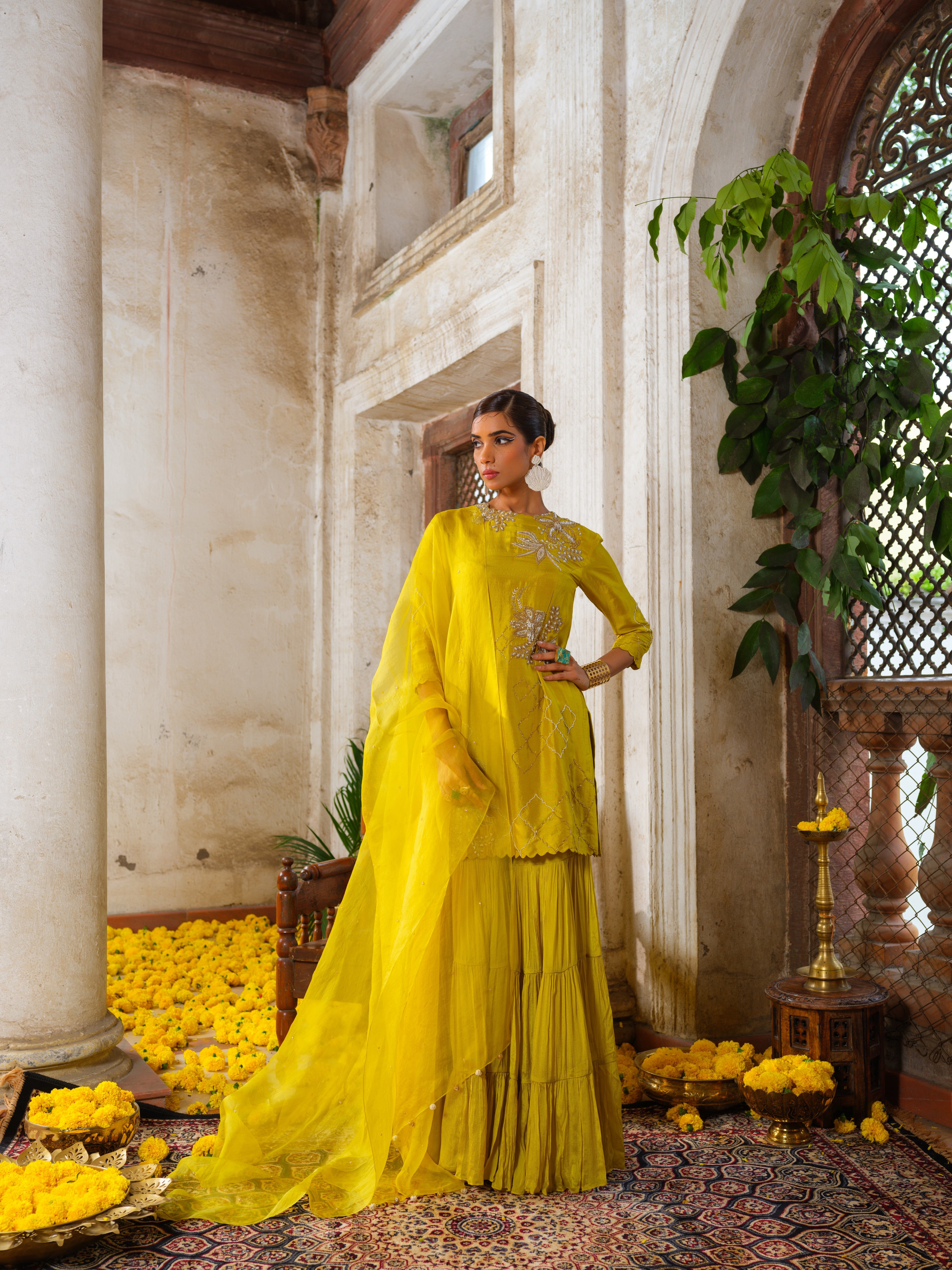 Chandini kurtha set